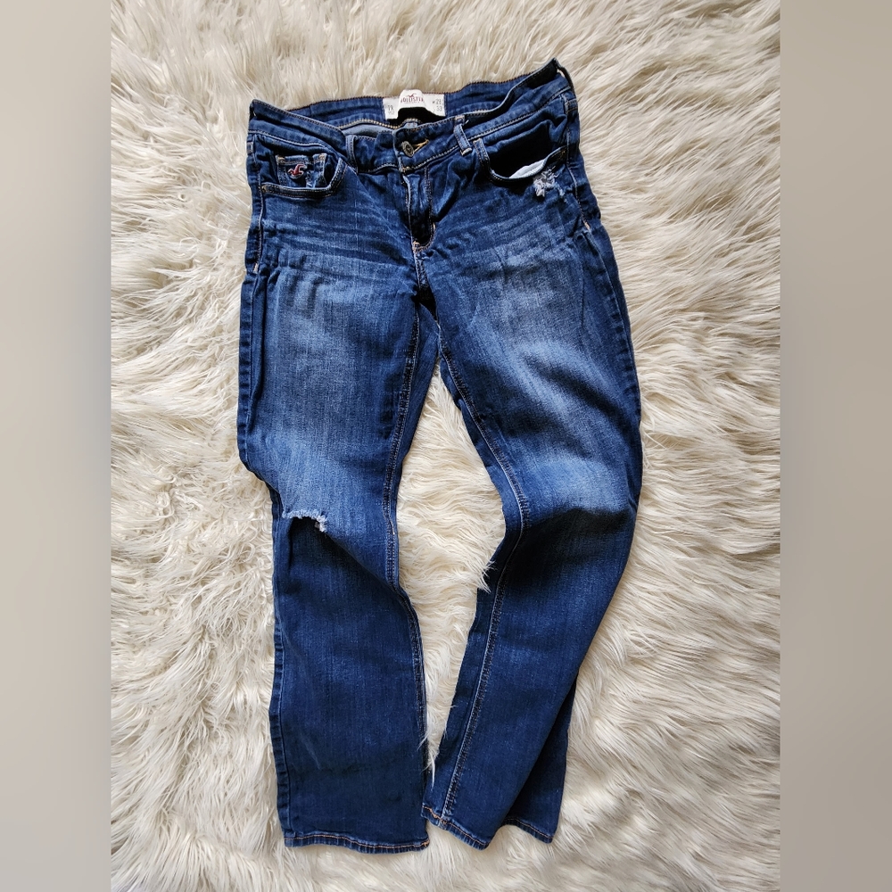 Women's Hollister Straight Boot Leg Jeans Sz. 7